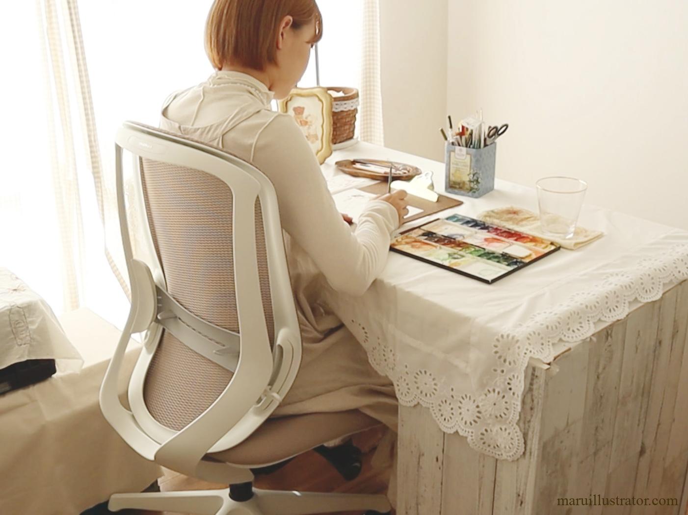 プロ厳選 在宅イラストレーターにおすすめ 疲れないオフィスチェアがこちら Workaholic Maru Illustrator プロ厳選 在宅イラストレーターにおすすめ 疲れないオフィスチェアがこちら Workaholic Maru Illustrator